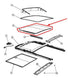 2011-2021 Jeep Grand Cherokee Limited Roof Sunroof Window Glass 68082476AB OEM - Alshned Auto Parts