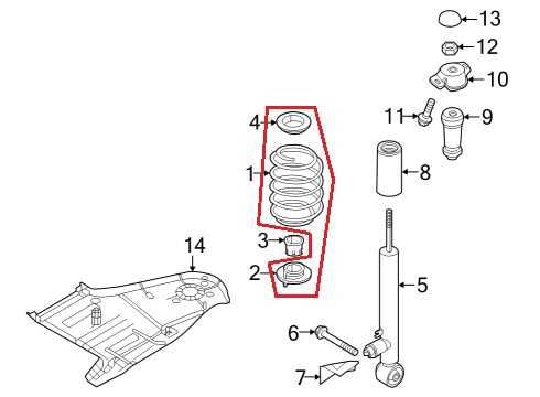 2019-2026 Volkswagen Jetta SE FWD Rear RH and LH Coil Spring Set 5QM-511-121-AA1