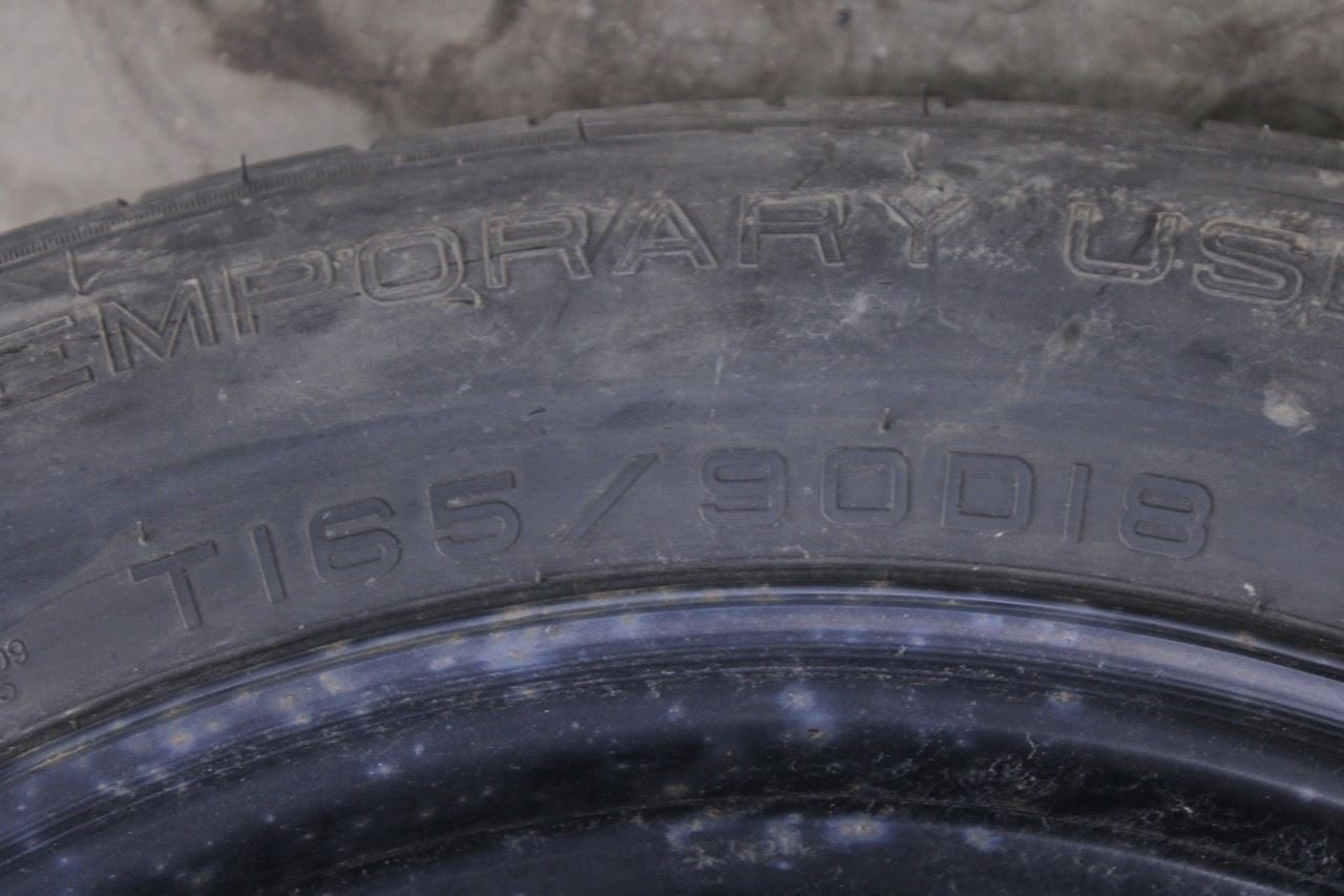 2016-2018 Infiniti QX60 Spare Wheel Tire Maxxis T165/90D18 40300-9NG0A OEM - Alshned Auto Parts