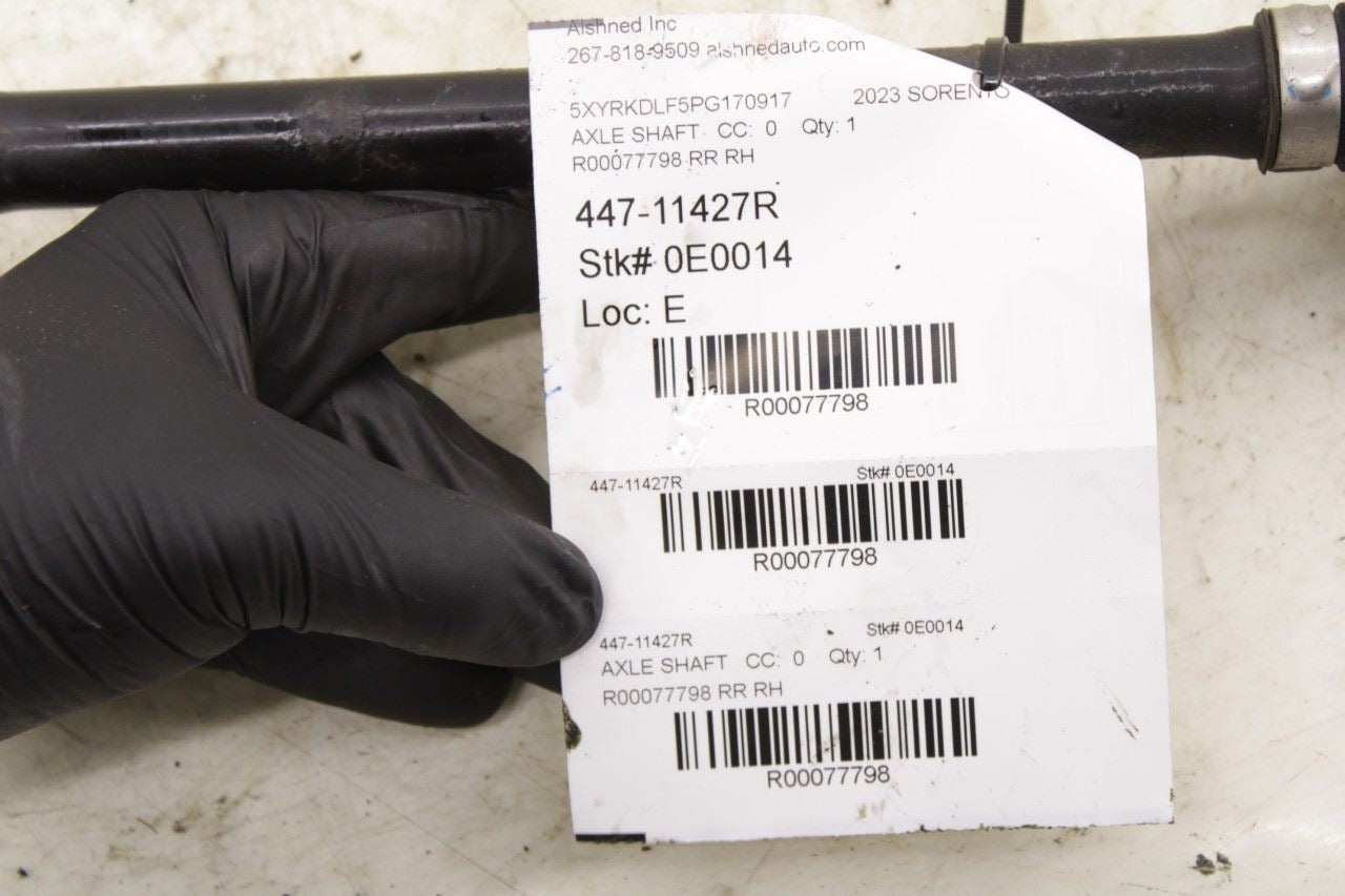 2021-2025 Kia Sorento X-Line SX Prestige AWD Rear Right Side CV Axle Drive Half - Alshned Auto Parts