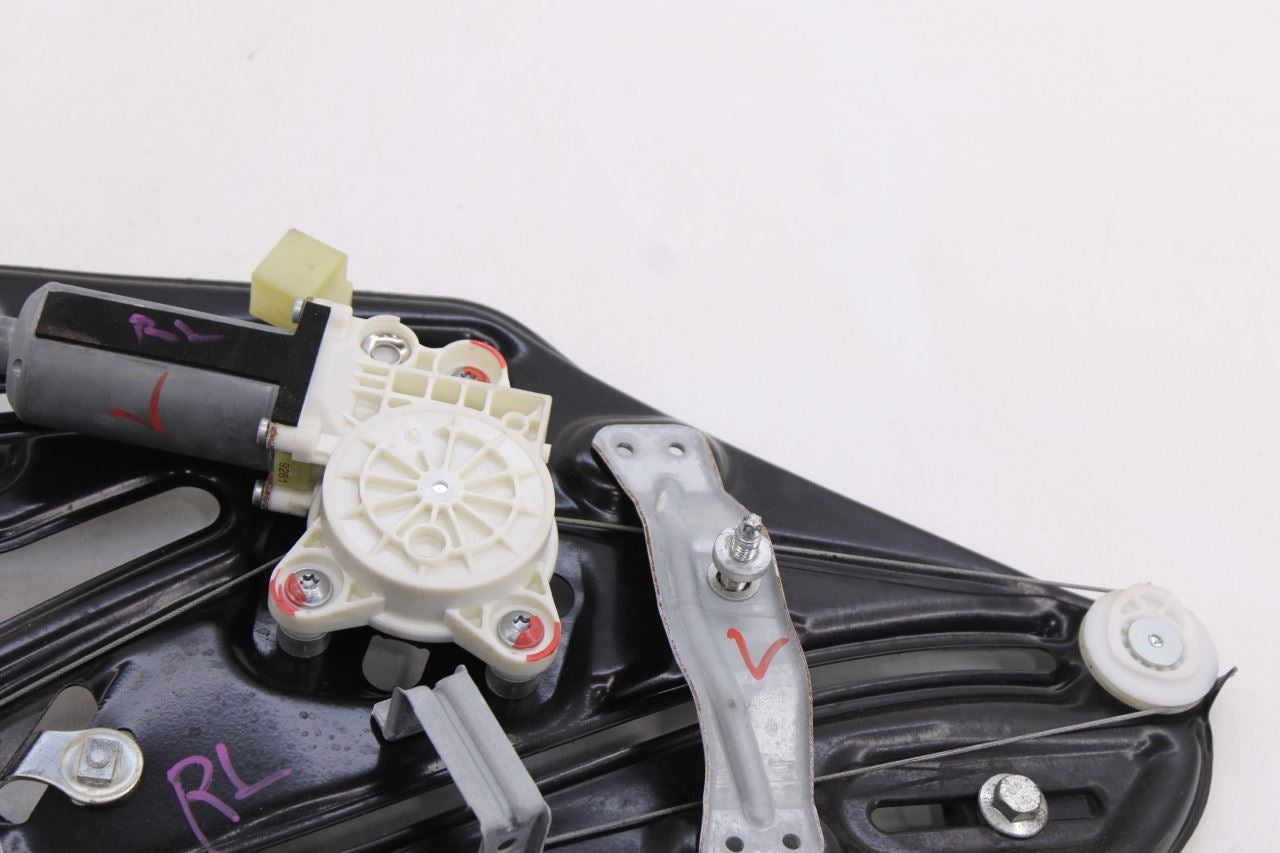 06-09 Mercedes-Benz CLK 350 Rear Left Door Window Regulator w/ Carrier and Motor3