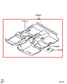 2020-25 Mitsubishi Outlander Sport SE Front and Rear 2nd Row Floor Carpet Liner1