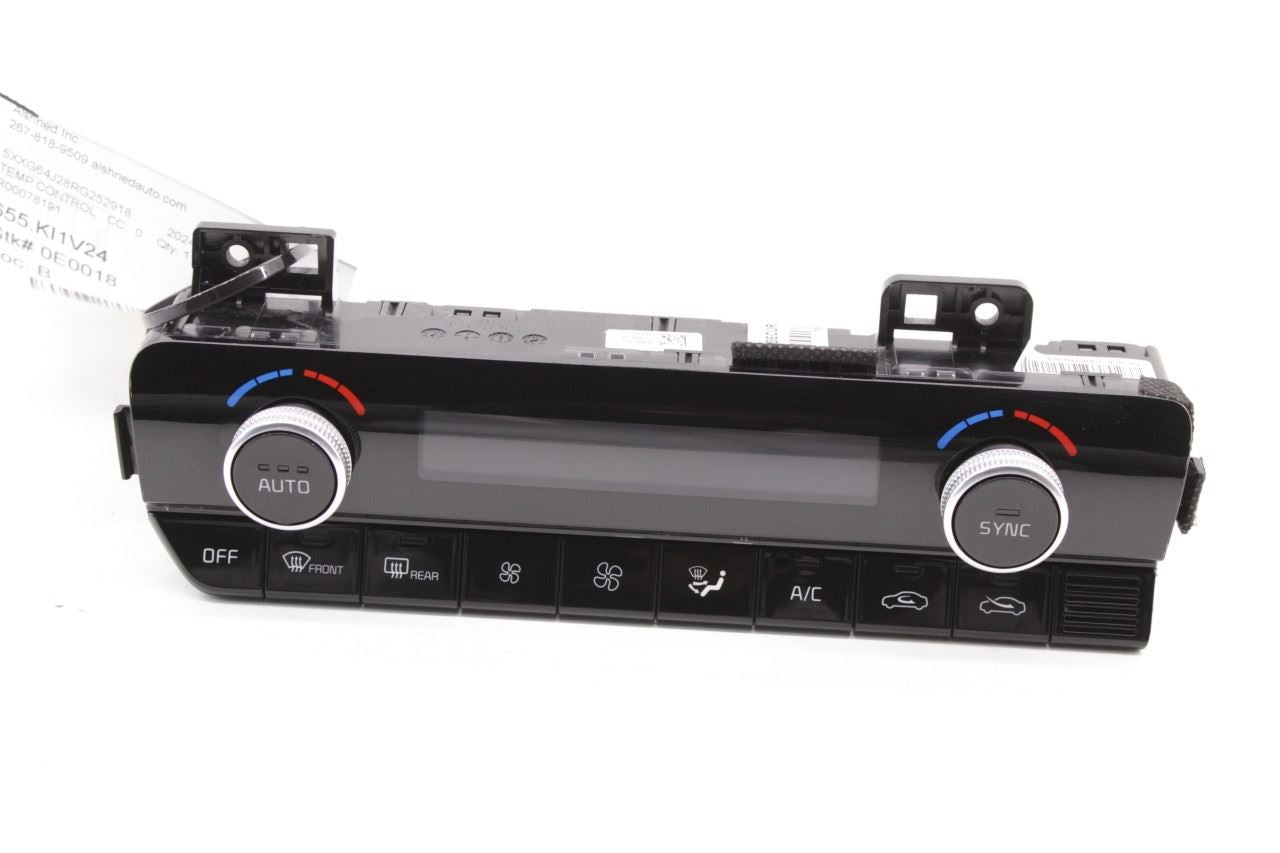 21-24 Kia K5 GT-Line Front Dashboard AC Heater Climate Control Panel 97250-L3200 - Alshned Auto Parts