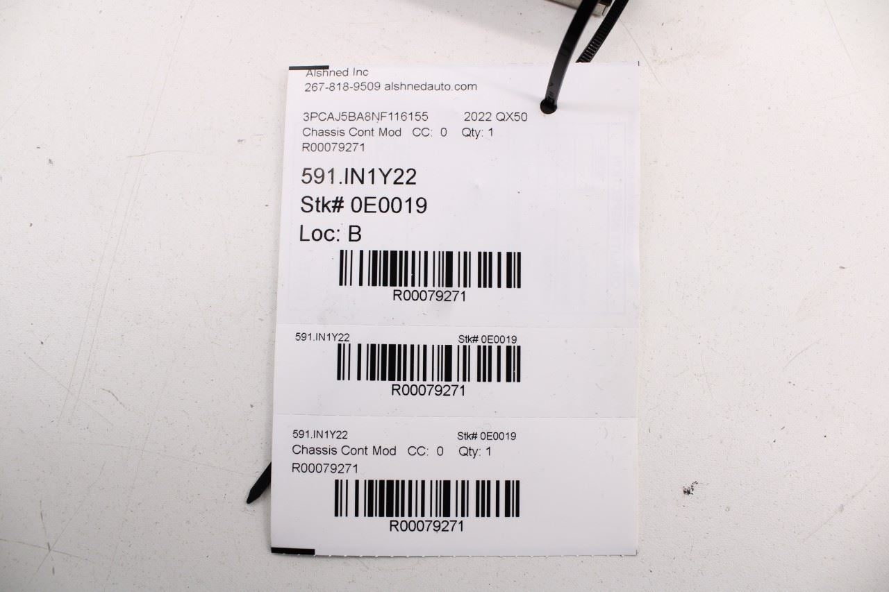 2022-2025 Infiniti QX50 LUXE Telematics Communication Control Module 28275-5SN9B - Alshned Auto Parts
