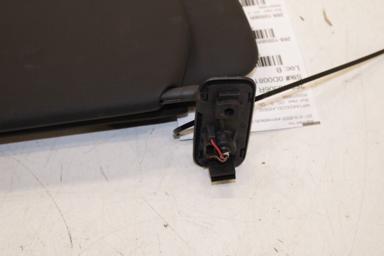 2011-18 Porsche Cayenne Platinum Front RH Double Sun Visor w/ Illuminated Mirror - Alshned Auto Parts