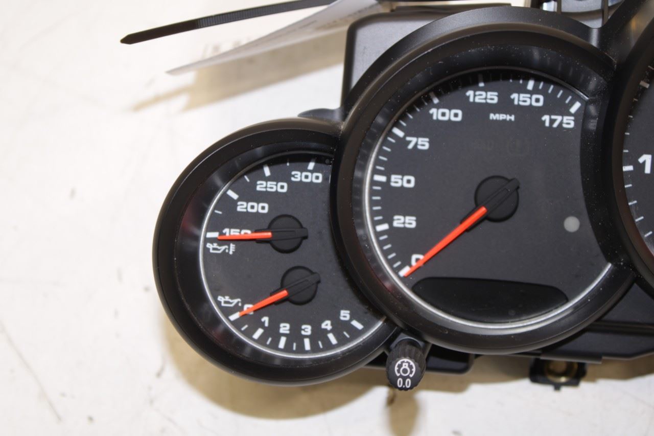 13-15 Porsche Cayenne Platinum Speedometer Gauge Instrument Cluster 86K Mileage - Alshned Auto Parts