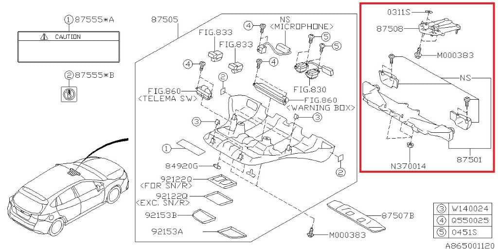 2019 Subaru Impreza 2.0i Limited Lane Keep Assist Eyesight Camera 87501FL041 - Alshned Auto Parts