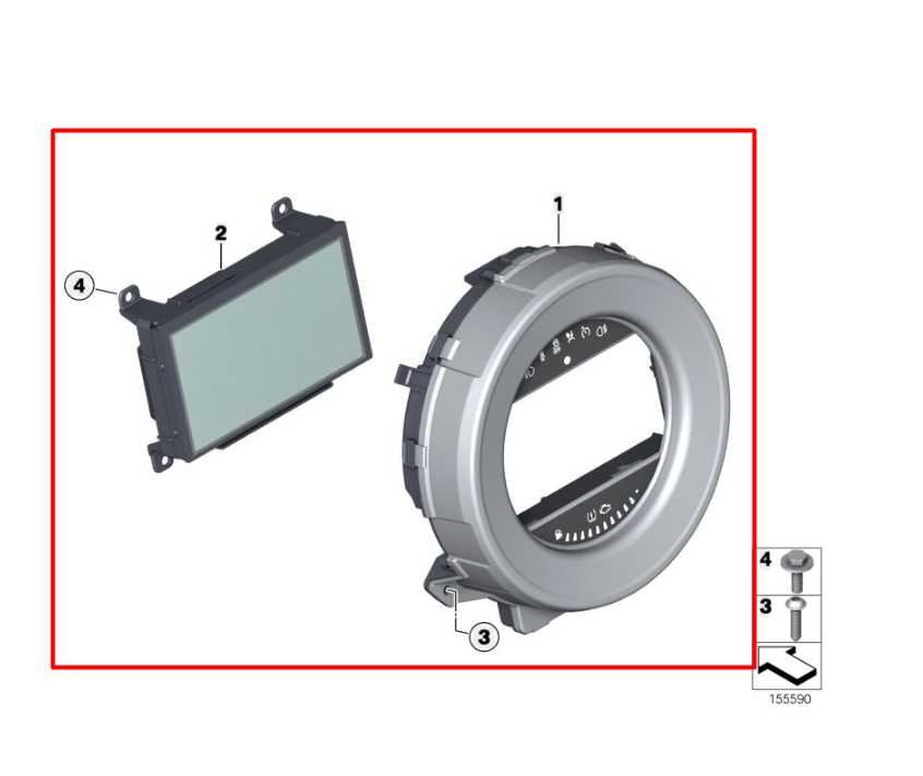2011-16 Mini Countryman Cooper S Speed Instrument Cluster 98K Mileage w/ Display1