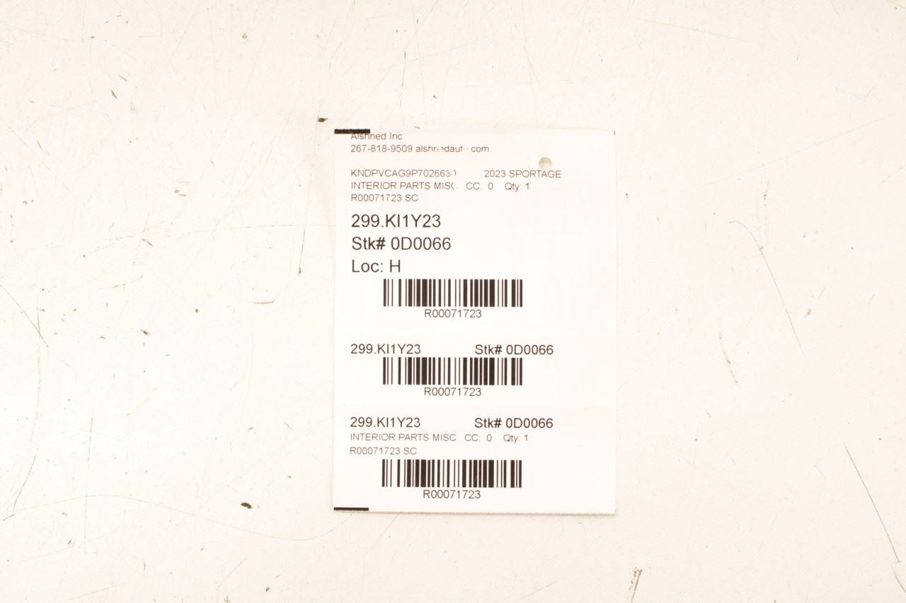 2023-24 Kia Sportage Hybrid EX FR Right and Left Windshield A Pillar Cover Trim - Alshned Auto Parts