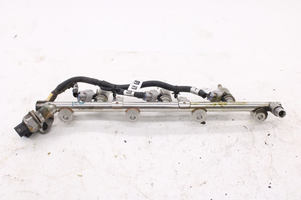 2017-20 Infiniti QX60 3.5L 6 cyl Right Fuel Rail with Injectors 17522-6KA0B OEM7