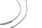 2008-14 Jeep Wrangler Unlimited Sport 4WD Rear Emergency Parking Brake Cable Set - Alshned Auto Parts