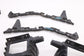 2015-19 Ford Mustang Conv V6 Rear Bumper RH LH Side and Center Mounting Brackets - Alshned Auto Parts