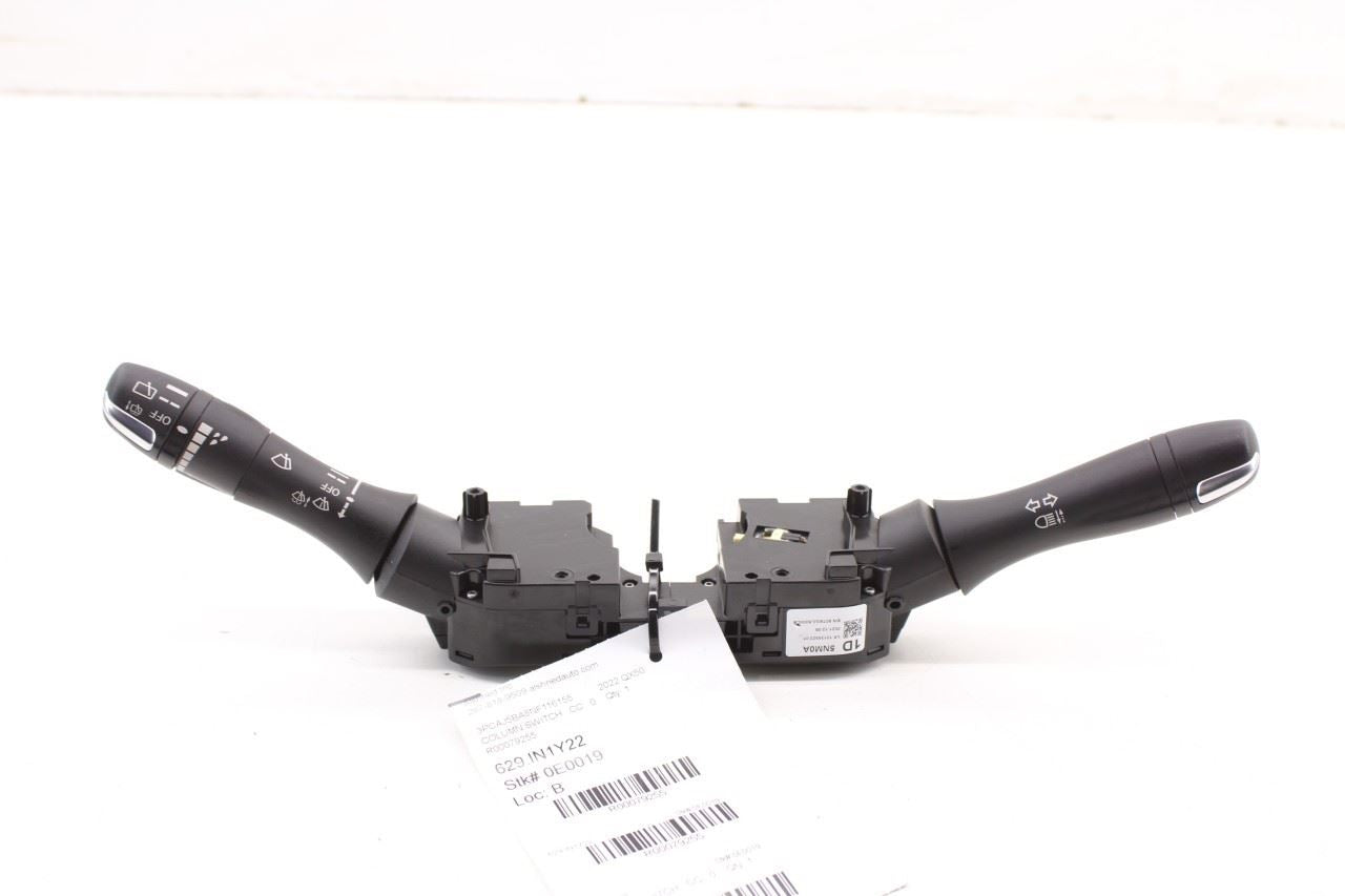 19-25 Infiniti QX50 Luxe 2.0L FWD Steering Column Light Turn Signal Wiper Switch - Alshned Auto Parts