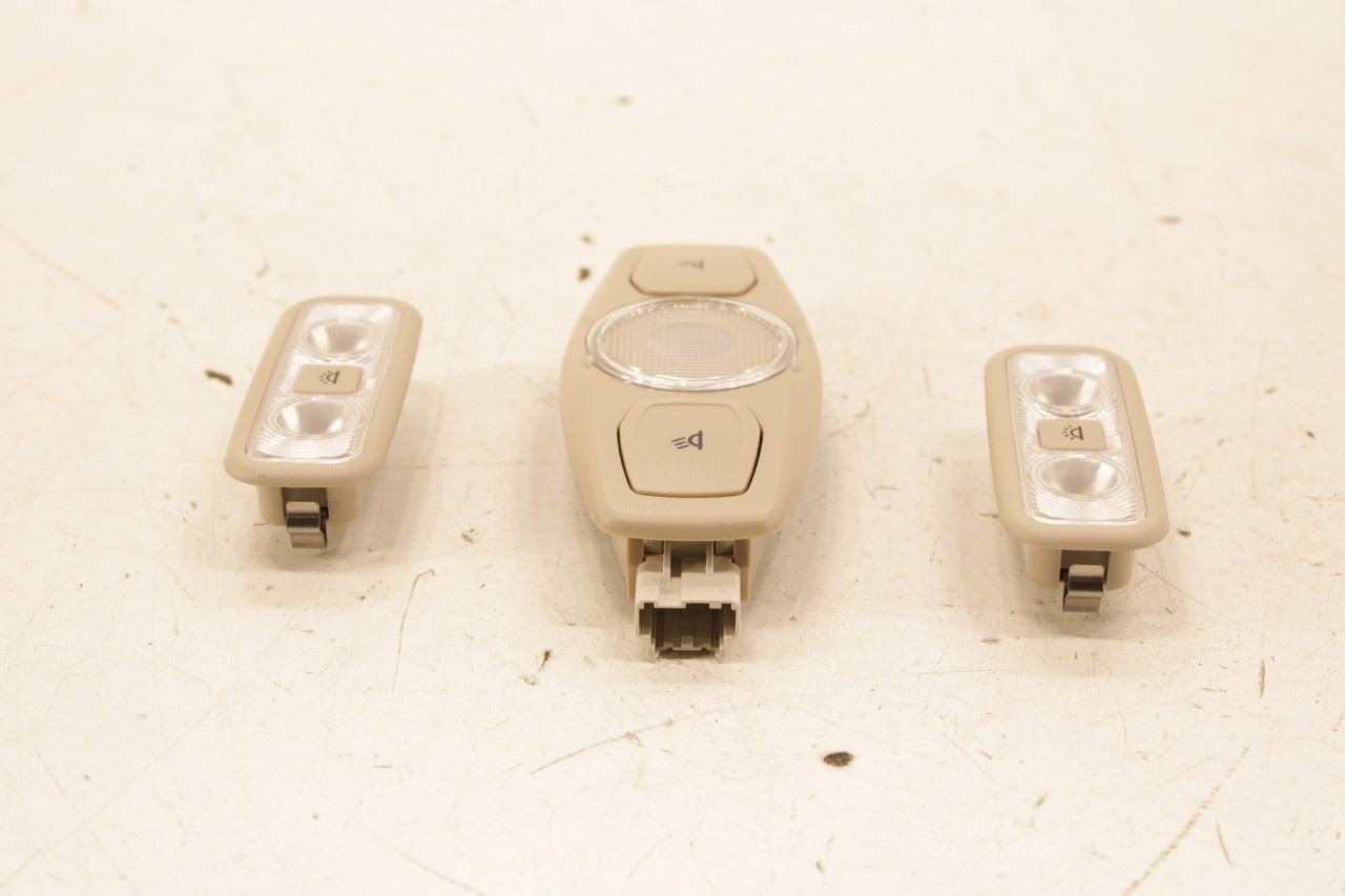 2022-2024 Ford Expedition MAX XLT Roof Overhead Dome Light Lamp Set of 3 - Alshned Auto Parts