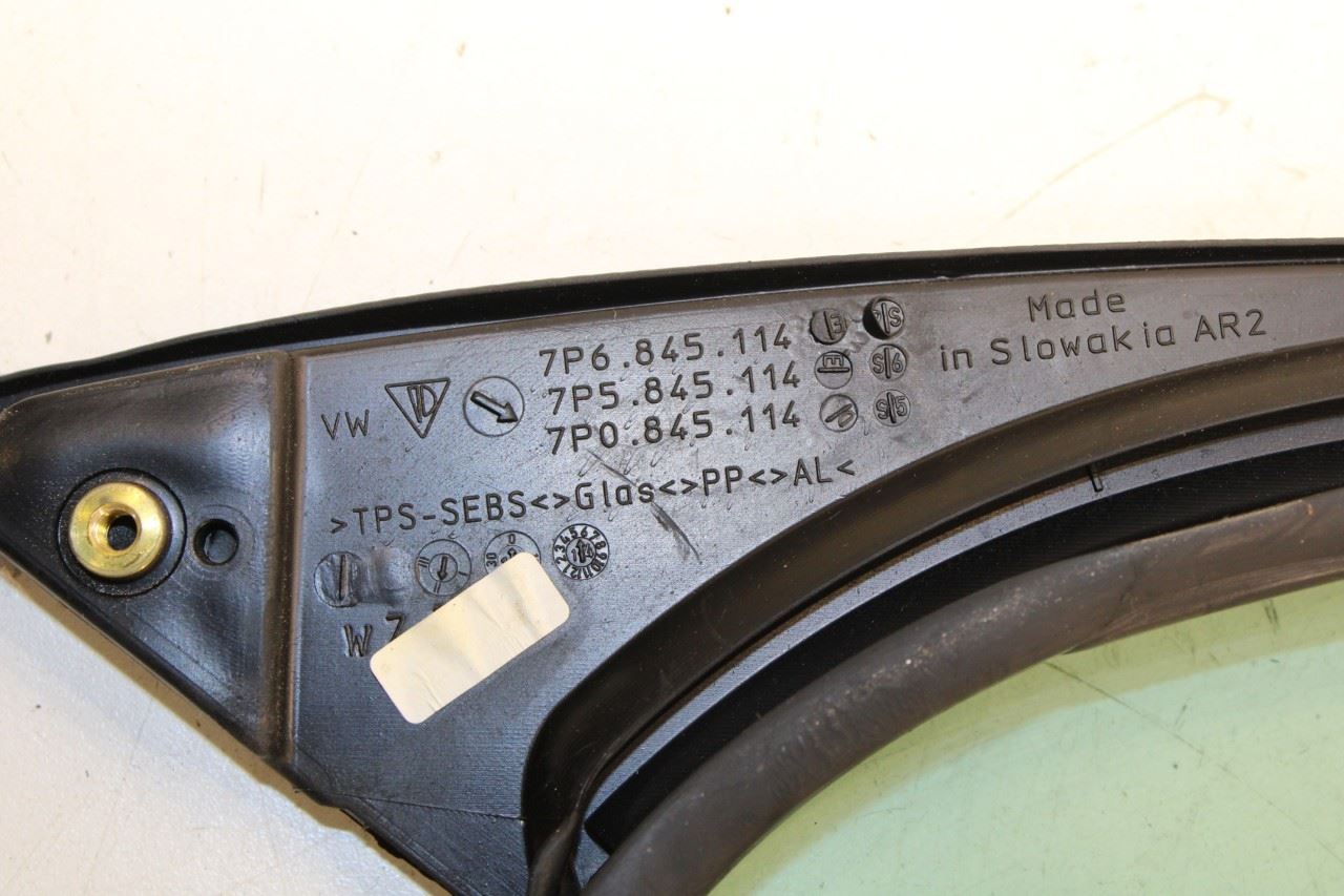 2011-18 Porsche Cayenne Platinum Front Right Side Door Quarter Vent Window Glass - Alshned Auto Parts