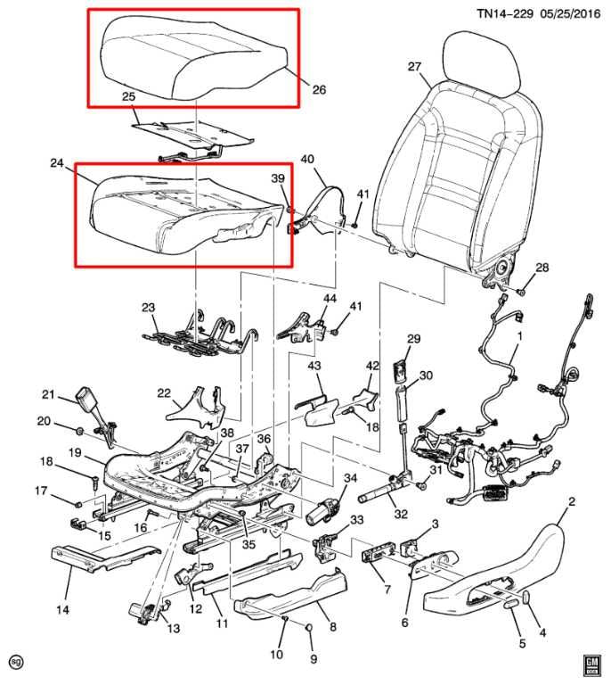 2017-2019 GMC Acadia SLT-1 3.6L AWD Front Driver Left Side Seat Lower Cushion - Alshned Auto Parts