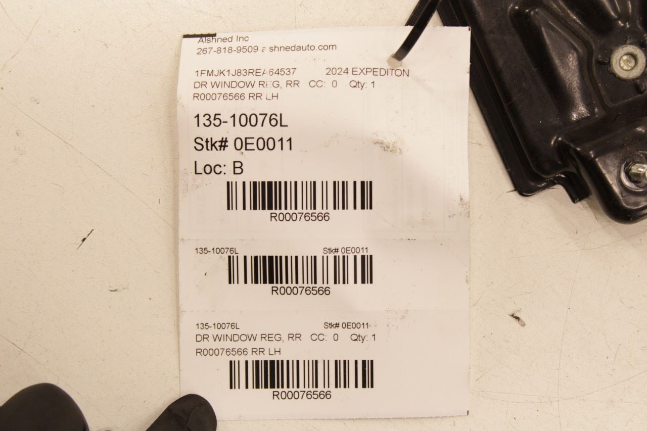 2018-2026 Ford Expedition MAX XLT Rear Left Side Door Window Regulator w/ Motor - Alshned Auto Parts