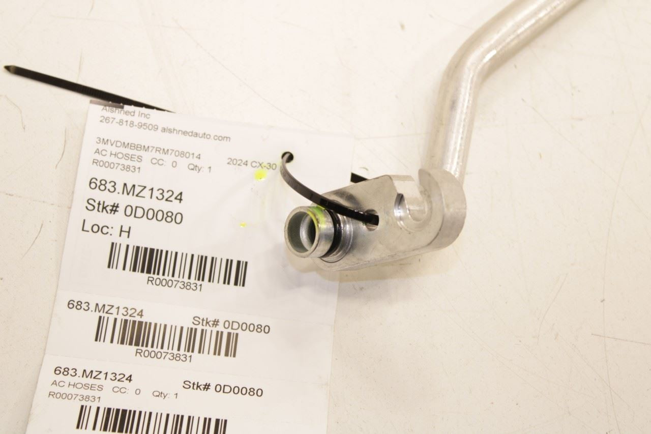 2022-2025 Mazda CX30 S 2.5L AWD AC Conditioning Suction Flexible Low Hose Tube - Alshned Auto Parts