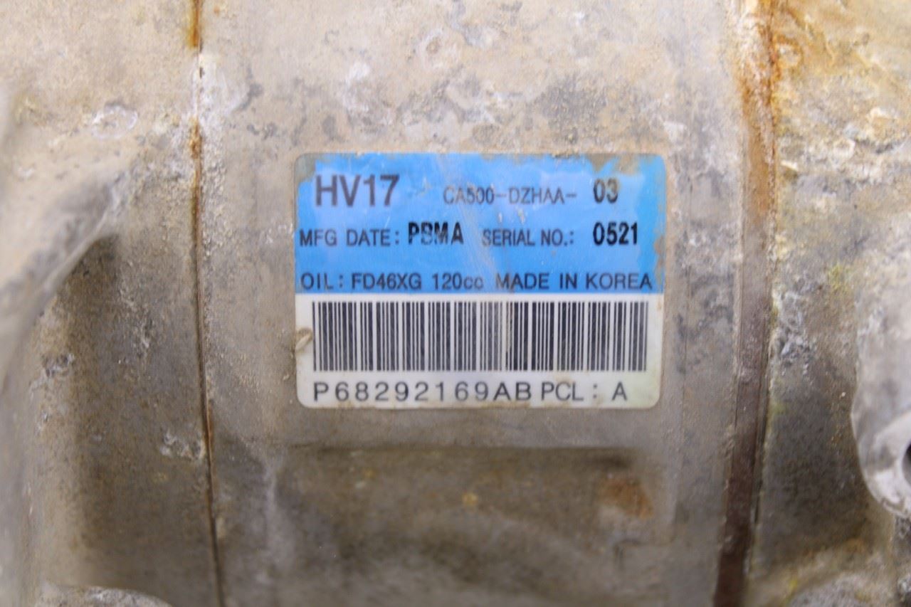 2018-2025 Jeep Wrangler 3.6L AC Air Conditioner Compressor 68292169AB OEM - Alshned Auto Parts