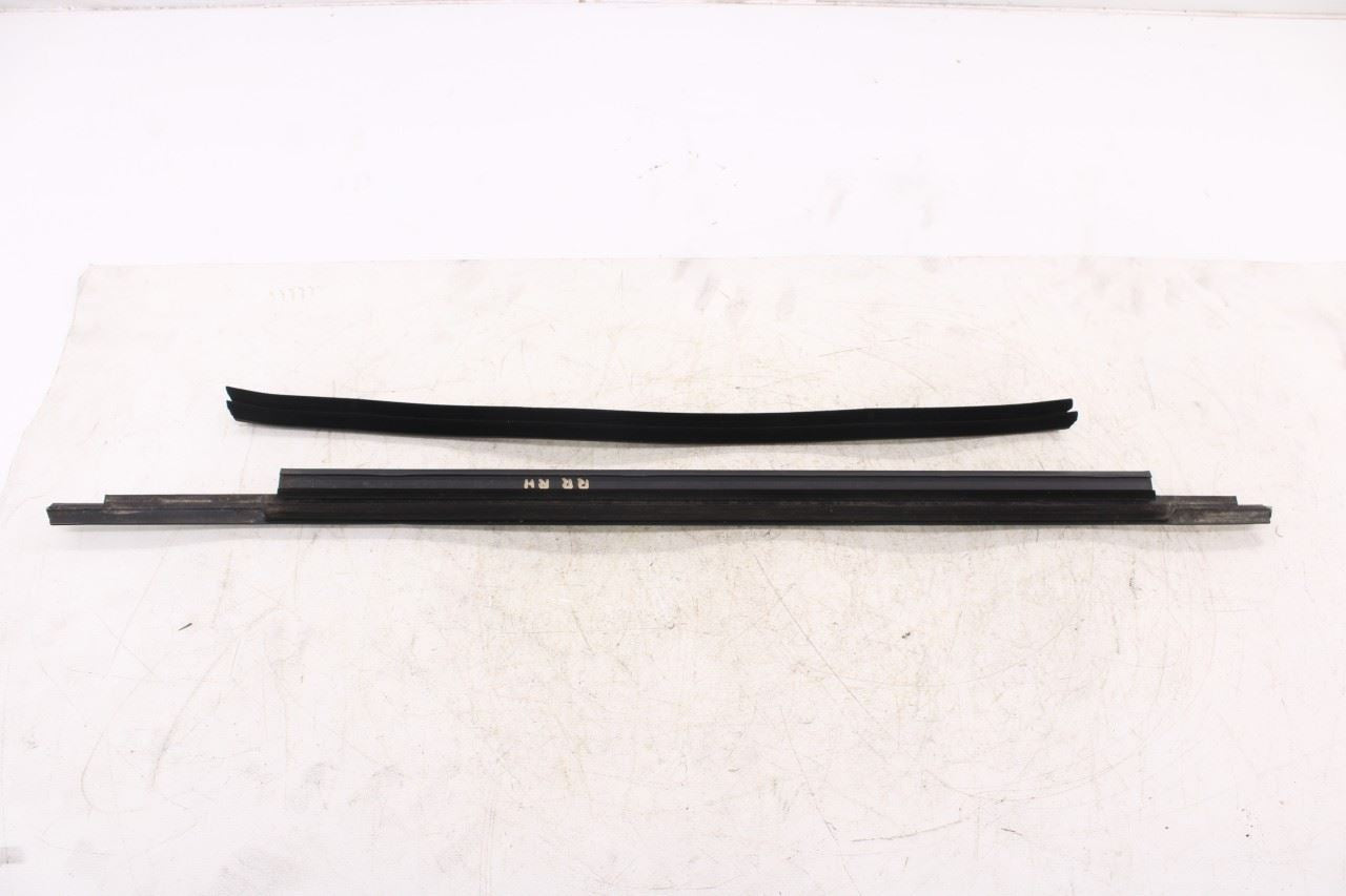 10-16 Audi S4 Premium Plus Rear Right Door Belt Outer Molding Inner Weatherstrip0
