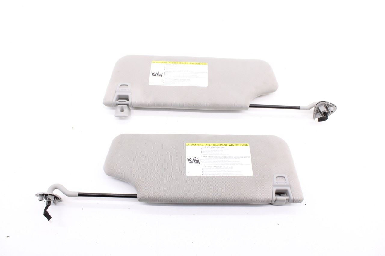 16-20 Toyota Sienna LE Front RH and LH Side Sun Visor Set w/ Illuminated Mirror - Alshned Auto Parts
