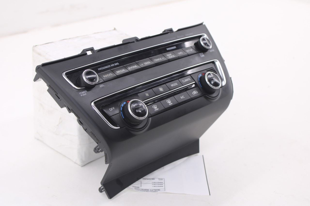 2016-2018 KIA Optima EX Dash Audio AC Heater Temperature Climate Control Panel - Alshned Auto Parts