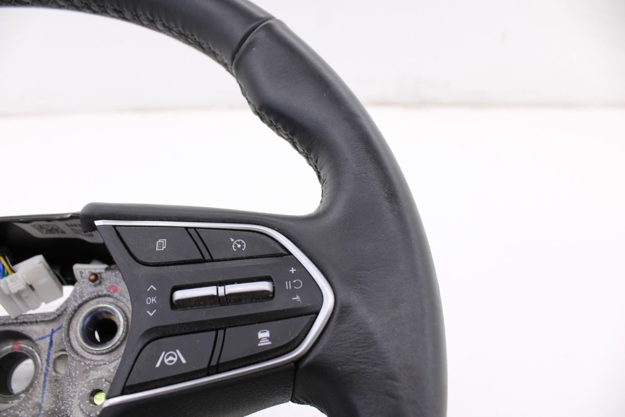 2021-23 Hyundai Santa Fe SEL 2.5L AWD Steering Wheel Leather w/ Control Buttons - Alshned Auto Parts