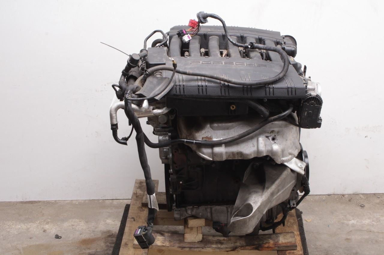 13-14 Porsche Cayenne Platinum 3.6L Gasoline AT Engine Motor VIN A 5th digit 86K - Alshned Auto Parts