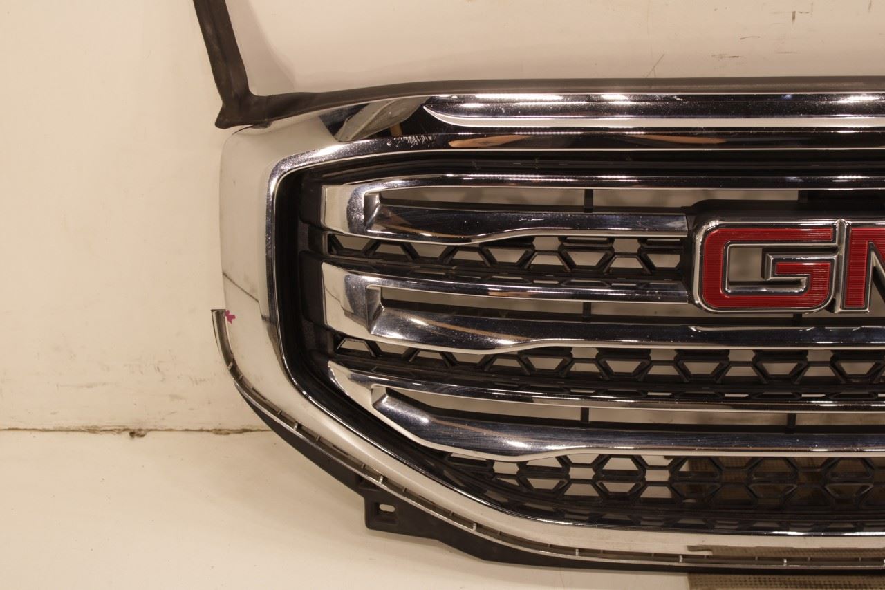 2017-19 GMC Acadia SLT-1 3.6L Front Radiator Upper Grille Assembly Chrome *ReaD* - Alshned Auto Parts