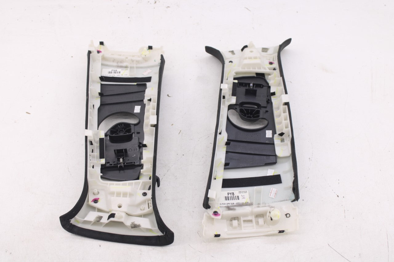 2019-2021 Infiniti QX50 Essential Right and Left Center Upper B-Pillar Trim Set6