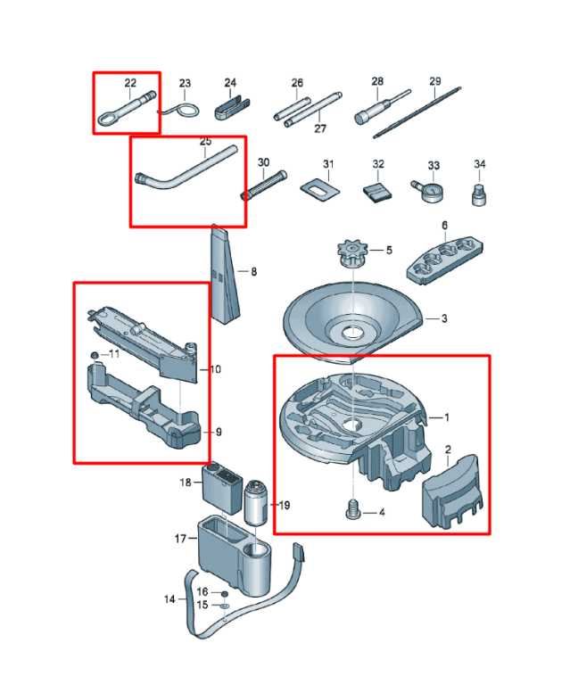 12-18 Audi A7 Premium AWD Lift Jack and Tool Kit w/ Foam Holder Container *ReaD*1