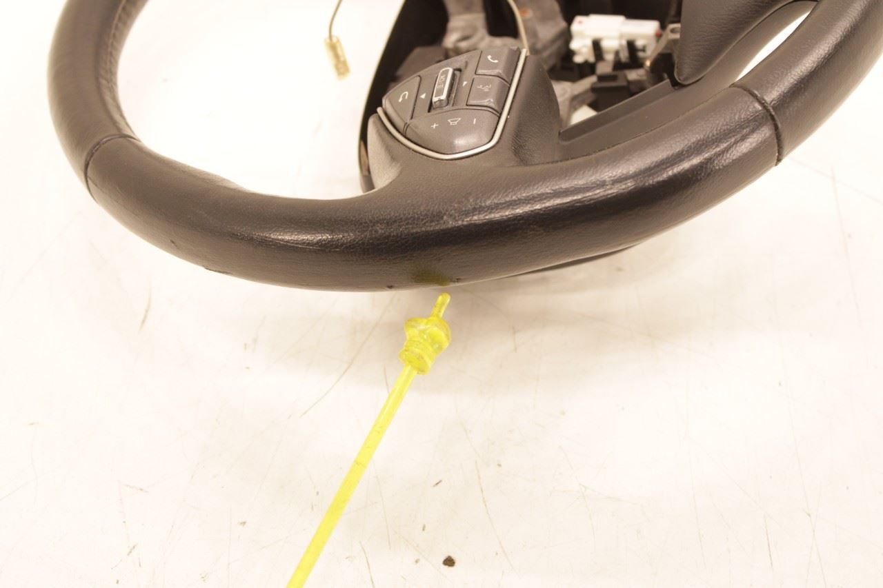 2015-18 Infiniti Q50 Premium 3.0L RWD Steering Wheel Leather w/ Control Buttons - Alshned Auto Parts