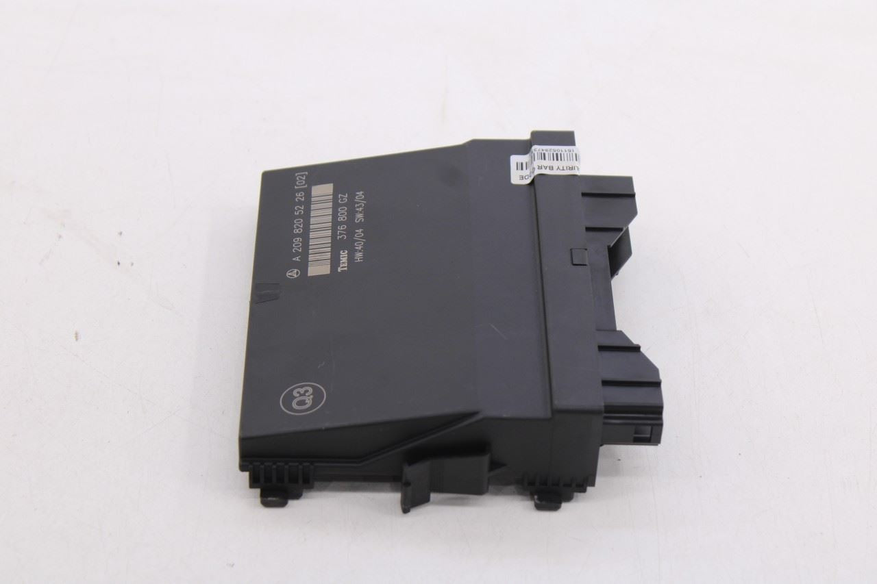 2006-2009 Mercedes-Benz CLK 350 Rear Temic Computer Control Module 209-820-52-26 - Alshned Auto Parts