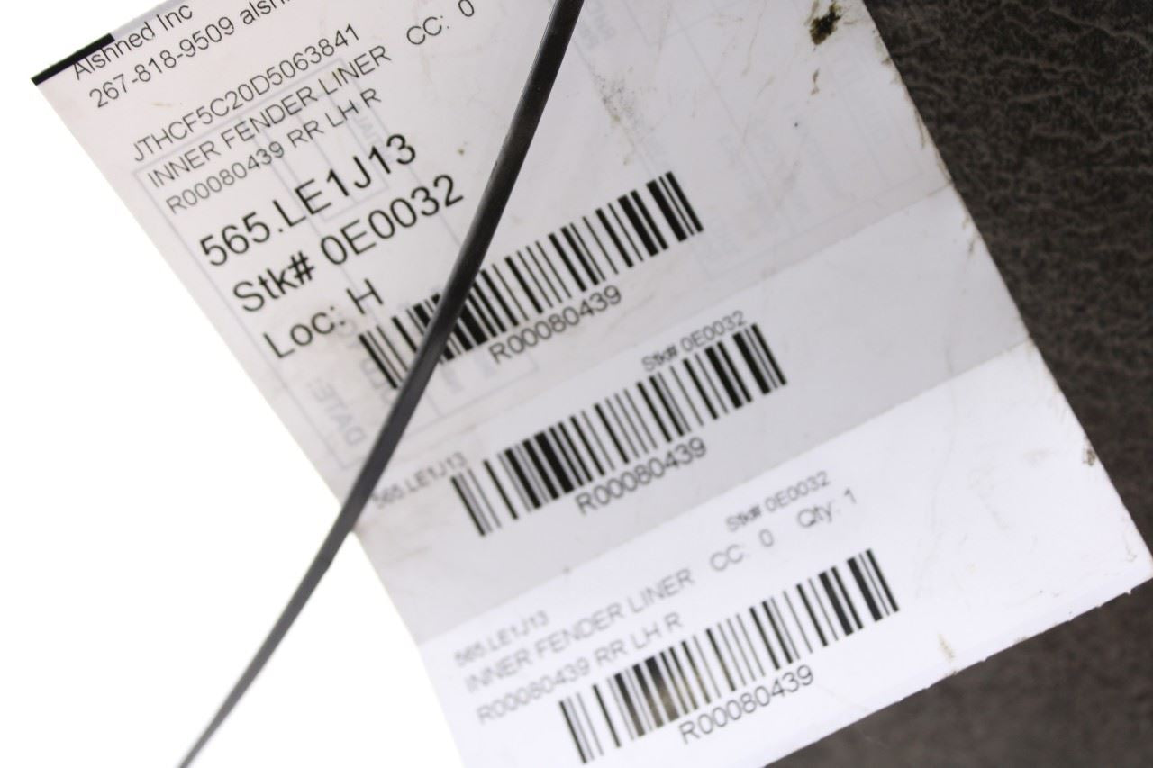 2006-13 Lexus IS250 Rear Left Driver Side Wheelhouse Liner Splash Shield *ReaD* - Alshned Auto Parts