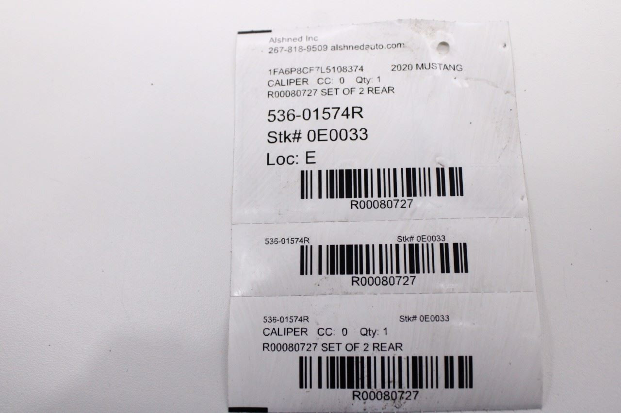 2015-2023 Ford Mustang GT Rear Right and Left Driver Side Brake Disc Caliper22