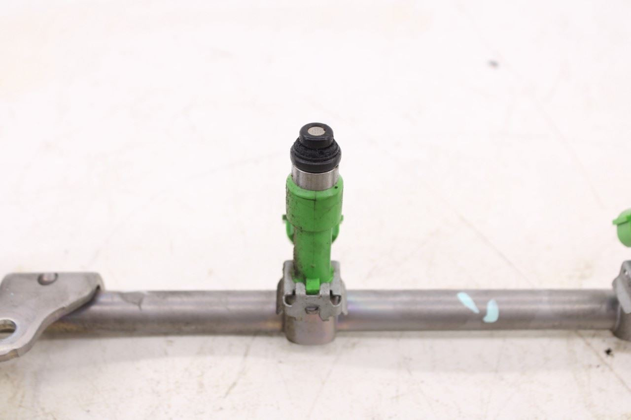 09-20 Nissan Murano Platinum 3.5L Fuel Rail w/ Injectors 17521-JA10D 16600-JA10A4