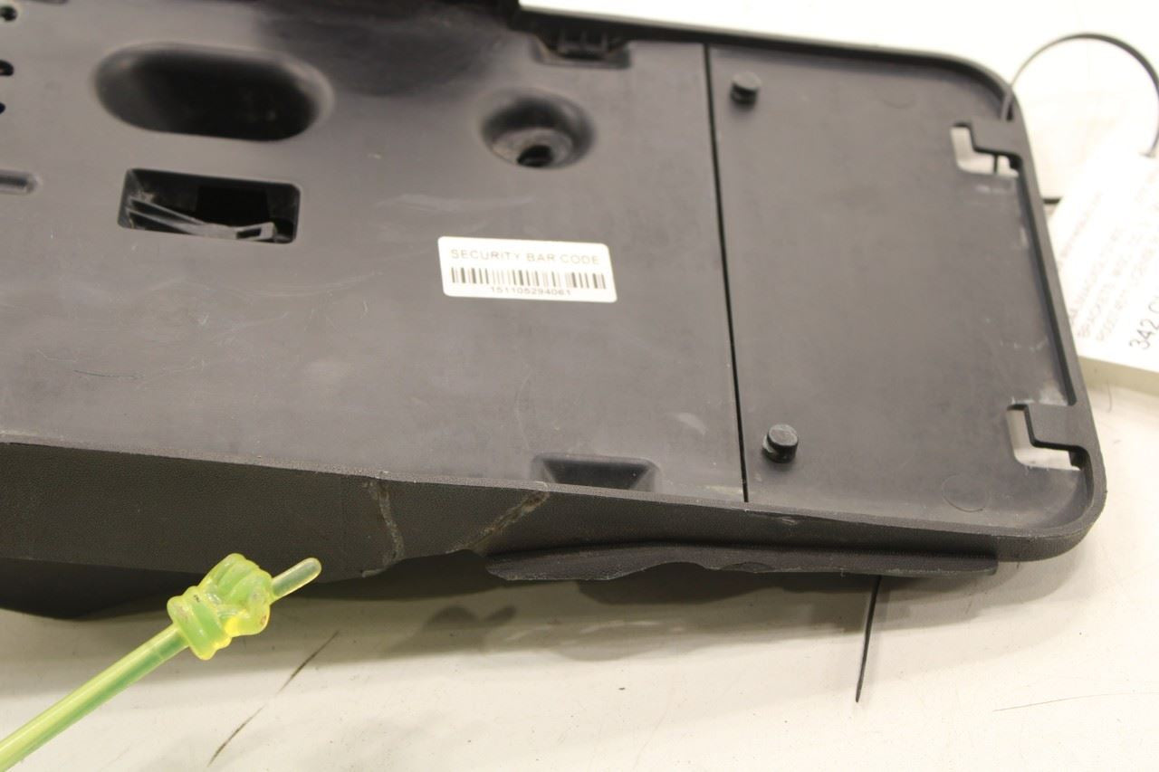 07-18 Jeep Wrangler Sport 2dr 3.6L 4WD Rear License Plate Bracket Holder *ReaD* - Alshned Auto Parts