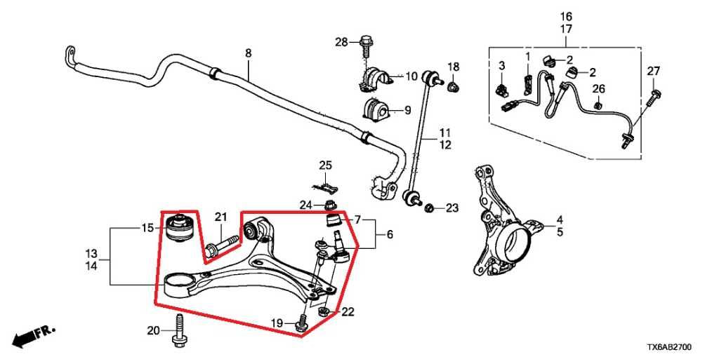 16-22 Acura ILX Technology A-Spec FWD Front Left Lower Control Arm 51360-TV9-A01 - Alshned Auto Parts