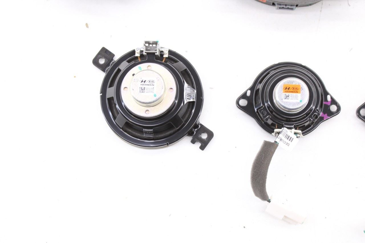 18-23 Kia Stinger GT2 Harman Front Rear Doors Dash Audio Speaker Sub Woofer Set - Alshned Auto Parts