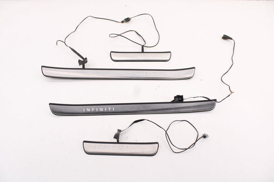 19-25 Infiniti QX50 LUXE FR and RR Right and Left Door Sill Scuff Plate Set of 4 - Alshned Auto Parts