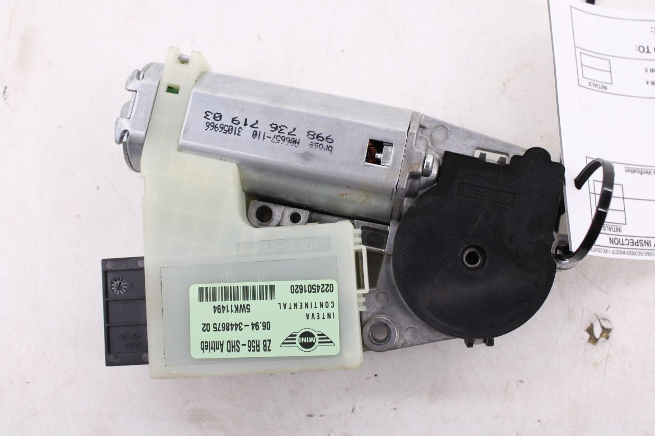2010-16 Mini Countryman Cooper S Roof Power Sliding Glass Sunroof Motor 34486756