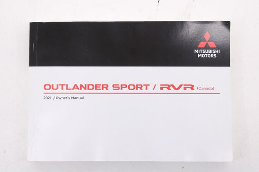 2021 Mitsubishi Outlander Sport Owners Manual Set with Case R83137 - Alshned Auto Parts