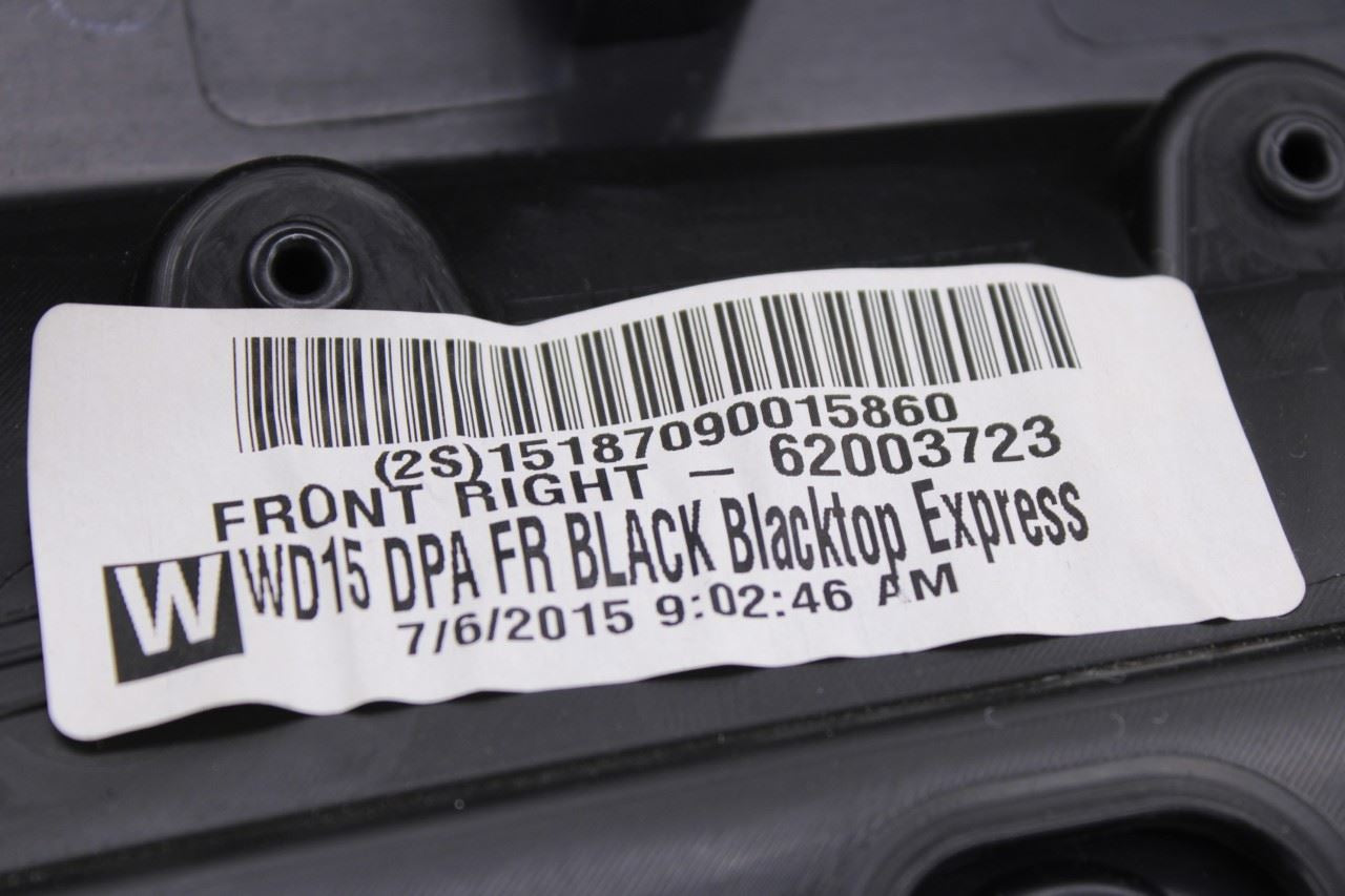 2015-2017 Dodge Durango SXT Front Right Side Door Trim Panel 1GS783X9AI OEM - Alshned Auto Parts