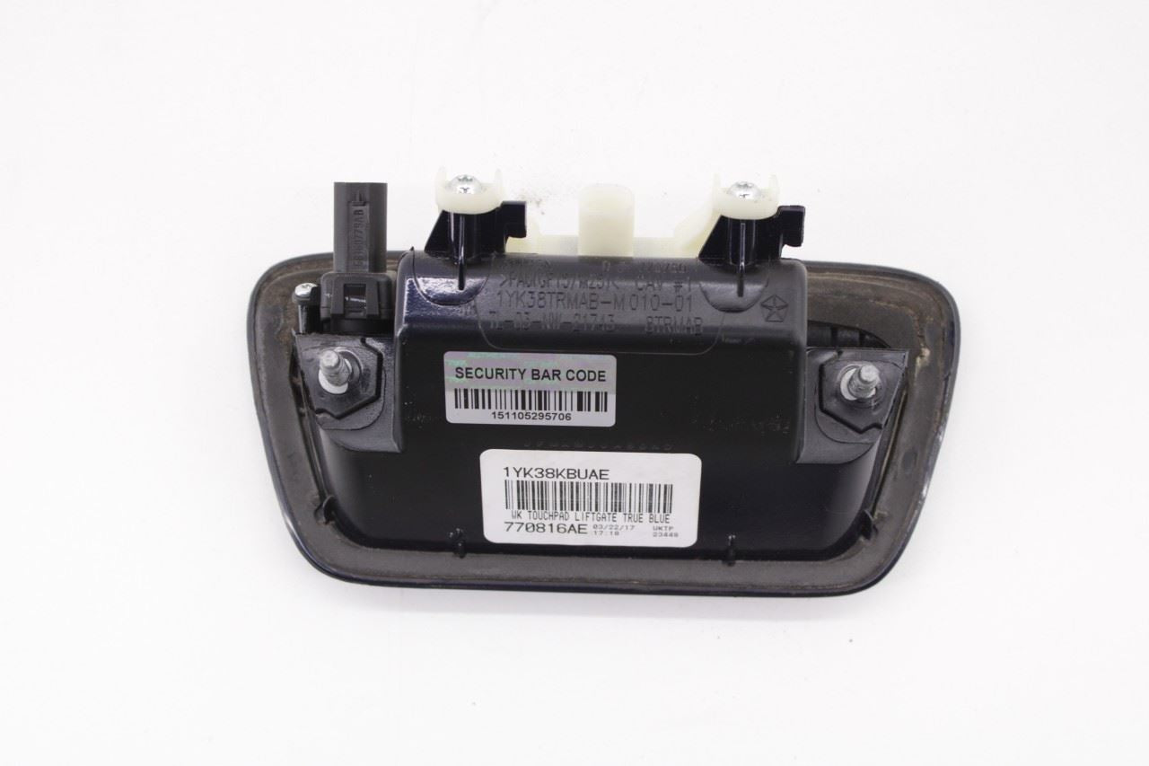 14-18 Jeep Grand Cherokee Summit Rear Trunk Back Door Release Handle 1YK38KBUAE - Alshned Auto Parts