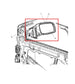 2009-19 Dodge Journey SXT 3.5L Passenger Right Side Rear View Mirror 1CE341RHAD - Alshned Auto Parts