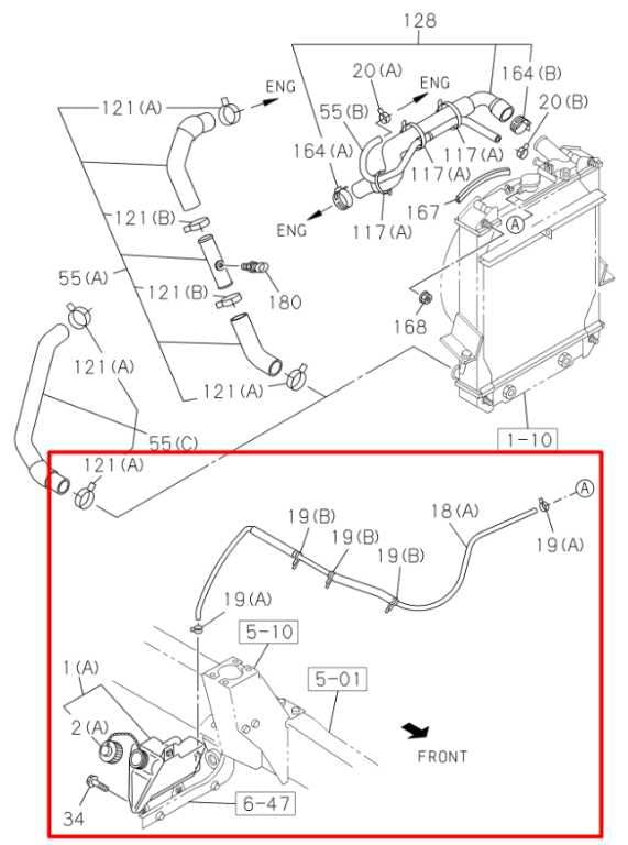 12-20 Isuzu NPR HD Radiator Coolant Expansion Reservoir Bottle 8-98178-180-0 OEM - Alshned Auto Parts
