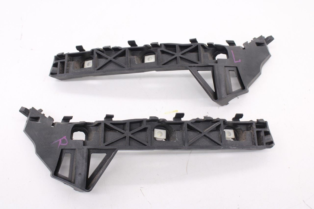 19-21 Hyundai Veloster FWD Rear Bumper RH and LH Side Mount Retainer Bracket Set0