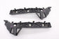 19-21 Hyundai Veloster FWD Rear Bumper RH and LH Side Mount Retainer Bracket Set0