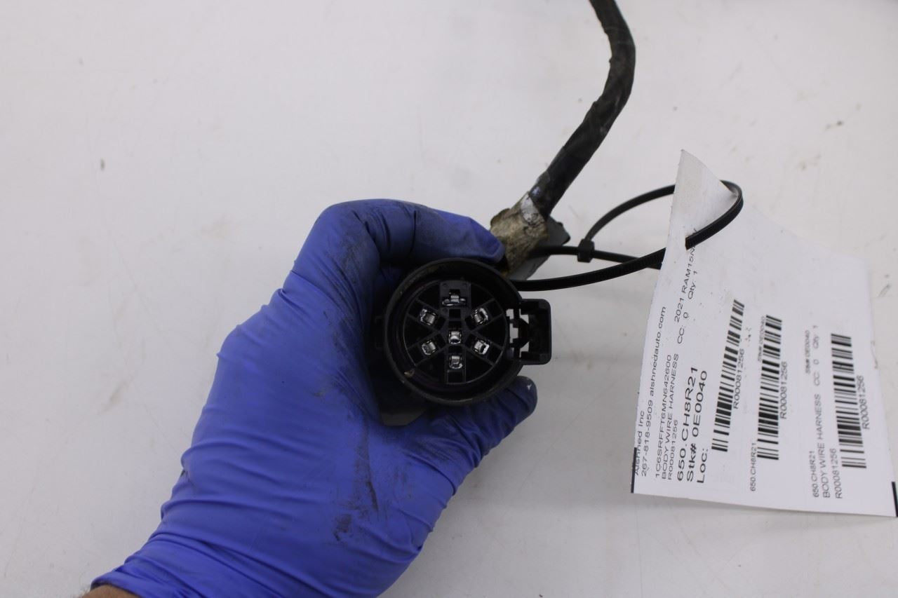 21-24 Ram 1500 Big Horn Rear Bumper Fascia Module Wire Wiring Harness 68488369AA - Alshned Auto Parts