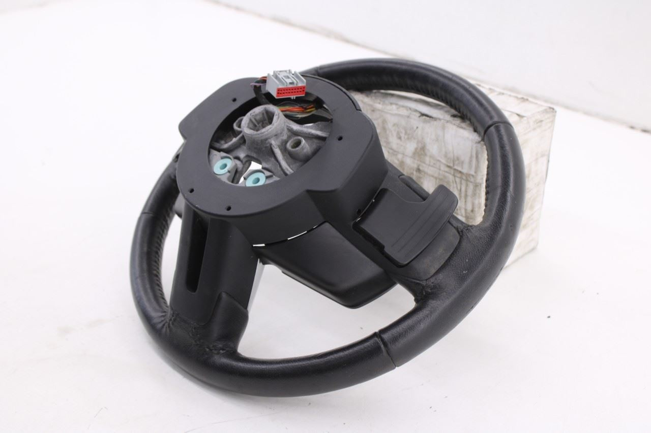 15-23 Ford Mustang Convertible V6 3.7L Steering Wheel Leather w/ Control Buttons - Alshned Auto Parts